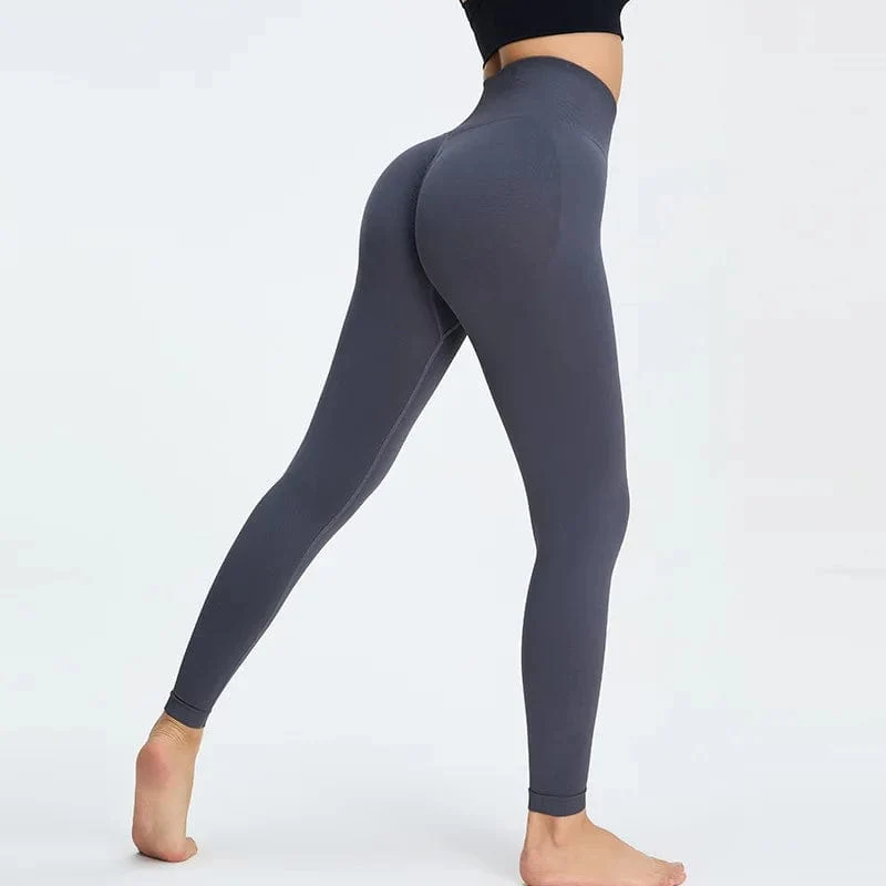 Hohe Taille Push-Up Nahtlose Sport Legging Frauen Yoga Hosen Super Stretchy Gym Workout Strumpfhosen Sport Leggings Laufhose