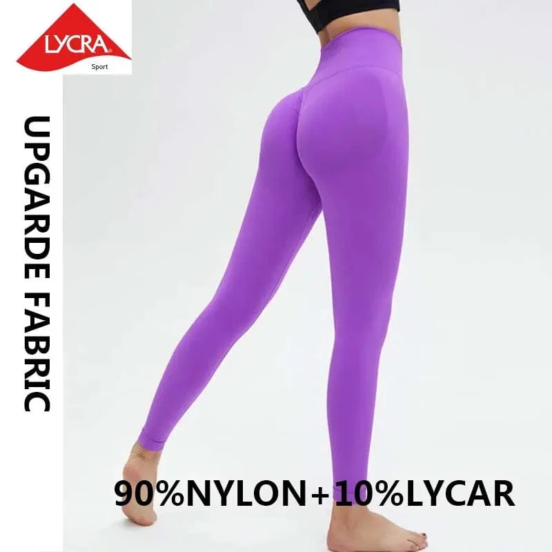Hohe Taille Push-Up Nahtlose Sport Legging Frauen Yoga Hosen Super Stretchy Gym Workout Strumpfhosen Sport Leggings Laufhose