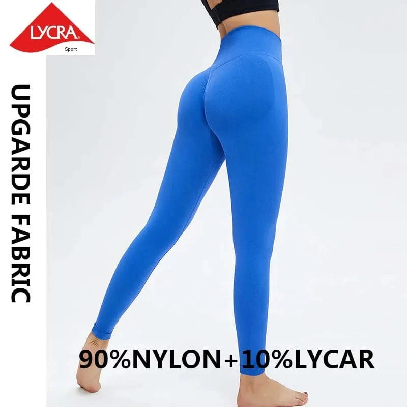 Hohe Taille Push-Up Nahtlose Sport Legging Frauen Yoga Hosen Super Stretchy Gym Workout Strumpfhosen Sport Leggings Laufhose