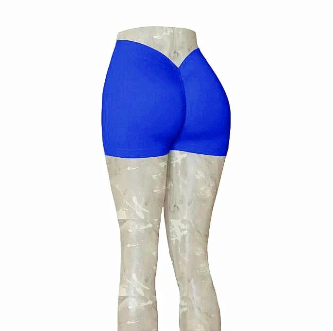 2024 24 farben Nylon Zurück V Butt Yoga Hosen Frauen Hohe Taille Fitness Workout Gym Laufen Scrunch Leggings Shorts aktive Tragen