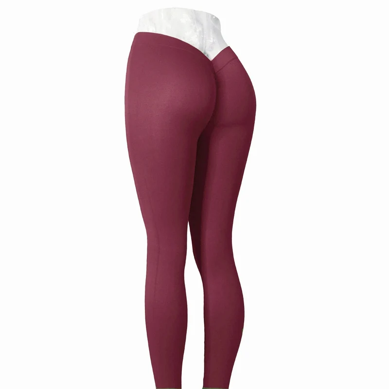 2024 24 farben Nylon Zurück V Butt Yoga Hosen Frauen Hohe Taille Fitness Workout Gym Laufen Scrunch Leggings Shorts aktive Tragen