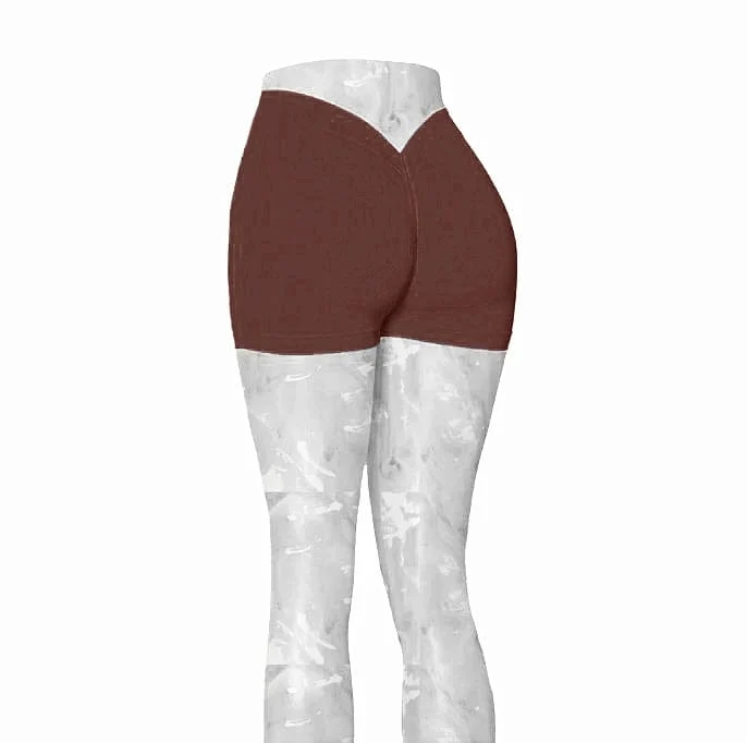 2024 24 farben Nylon Zurück V Butt Yoga Hosen Frauen Hohe Taille Fitness Workout Gym Laufen Scrunch Leggings Shorts aktive Tragen