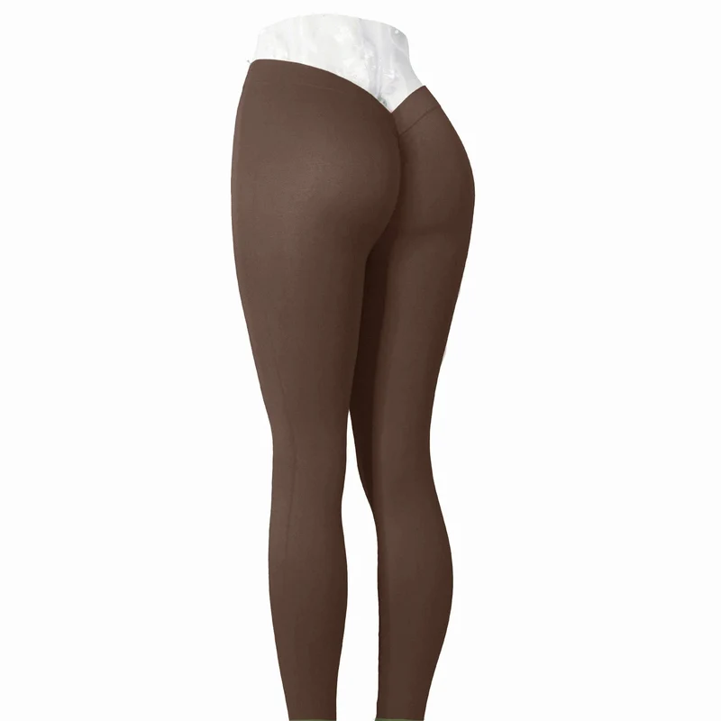 2024 24 farben Nylon Zurück V Butt Yoga Hosen Frauen Hohe Taille Fitness Workout Gym Laufen Scrunch Leggings Shorts aktive Tragen