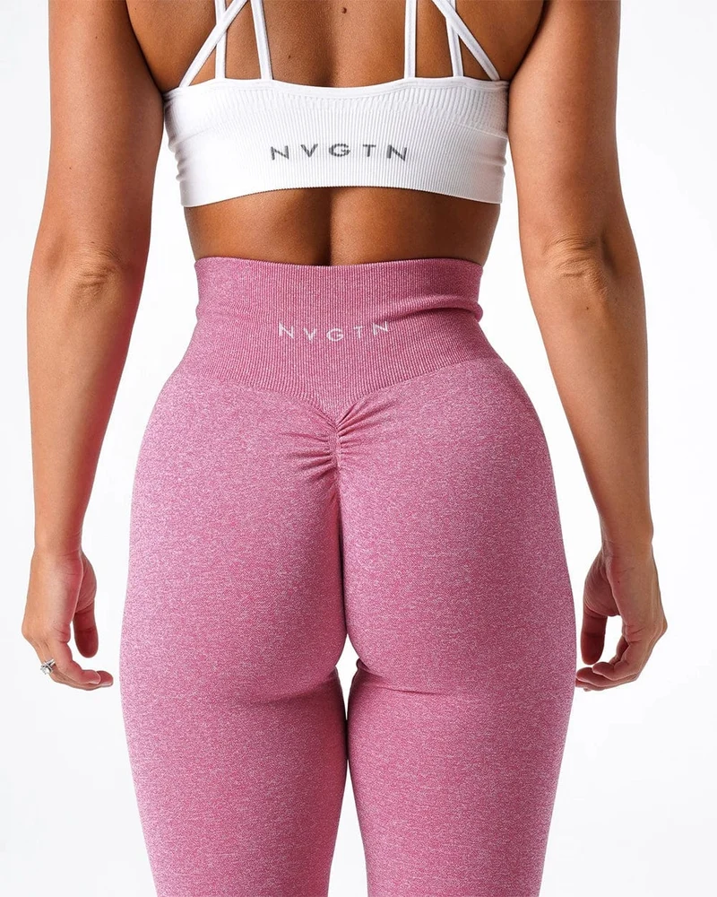 NVGTN gesprenkelte Scrunch-nahtlose Leggings für Damen, weiche Trainingsstrumpfhose, Fitness-Outfits, Yoga-Hose, Fitnessstudio