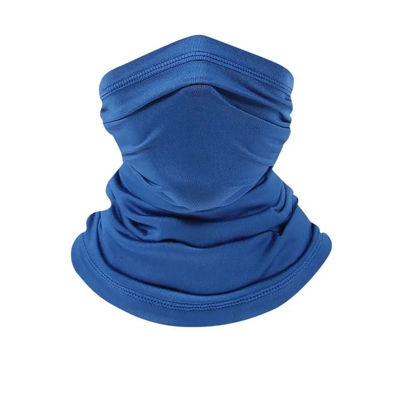 UV-Schutzschal, Gesichtsschutzmaske aus Eisseide, Halstuch, schnelltrocknend, Outdoor, Angeln, Radfahren, magisches Motorrad, atmungsaktives Bandana