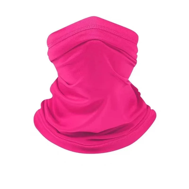 UV-Schutzschal, Gesichtsschutzmaske aus Eisseide, Halstuch, schnelltrocknend, Outdoor, Angeln, Radfahren, magisches Motorrad, atmungsaktives Bandana
