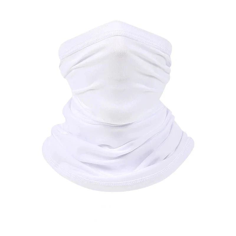 UV-Schutzschal, Gesichtsschutzmaske aus Eisseide, Halstuch, schnelltrocknend, Outdoor, Angeln, Radfahren, magisches Motorrad, atmungsaktives Bandana