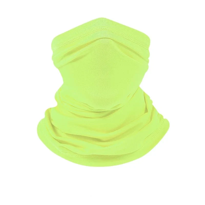 UV-Schutzschal, Gesichtsschutzmaske aus Eisseide, Halstuch, schnelltrocknend, Outdoor, Angeln, Radfahren, magisches Motorrad, atmungsaktives Bandana