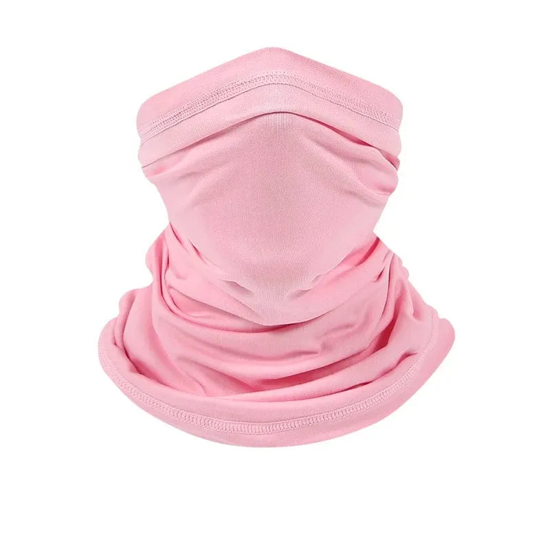 UV-Schutzschal, Gesichtsschutzmaske aus Eisseide, Halstuch, schnelltrocknend, Outdoor, Angeln, Radfahren, magisches Motorrad, atmungsaktives Bandana