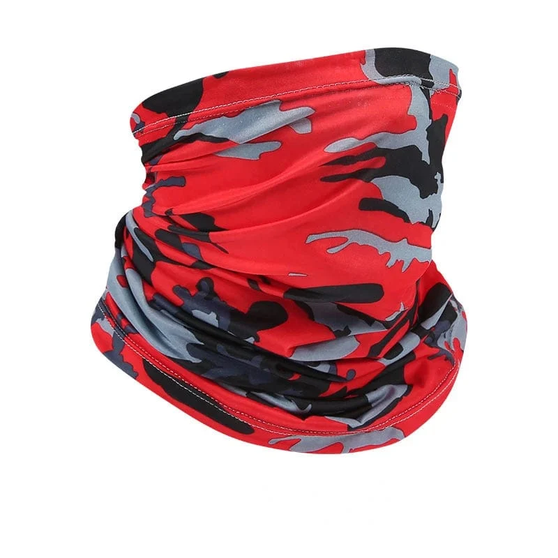 UV-Schutzschal, Gesichtsschutzmaske aus Eisseide, Halstuch, schnelltrocknend, Outdoor, Angeln, Radfahren, magisches Motorrad, atmungsaktives Bandana