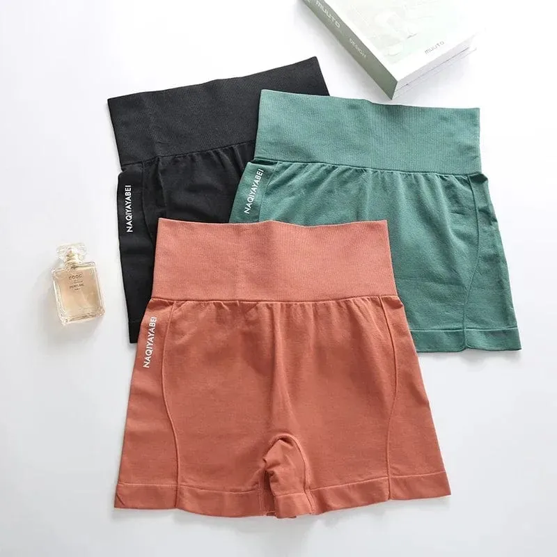 Frauen Neue Nahtlose Shorts Weibliche Radfahren Jogging Fitness Hohe Taille Sport Shorts Push Up Gym Shorts Leggings Yoga Kleidung