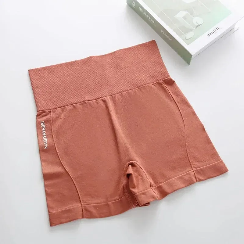 Frauen Neue Nahtlose Shorts Weibliche Radfahren Jogging Fitness Hohe Taille Sport Shorts Push Up Gym Shorts Leggings Yoga Kleidung