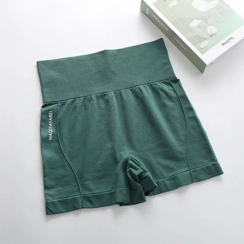 Frauen Neue Nahtlose Shorts Weibliche Radfahren Jogging Fitness Hohe Taille Sport Shorts Push Up Gym Shorts Leggings Yoga Kleidung