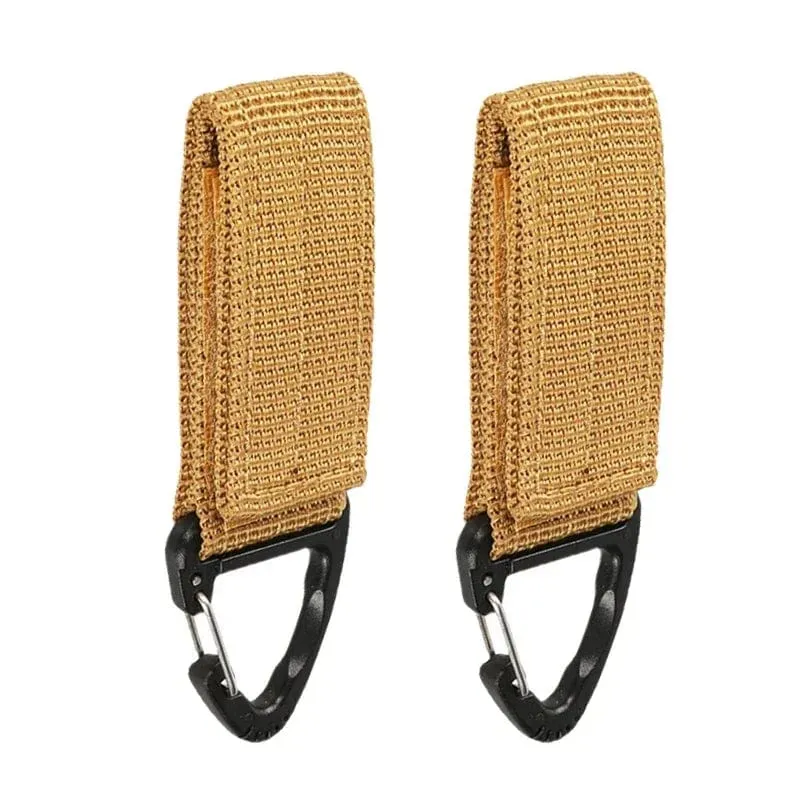 Outdoor Camping Karabiner Nylon Molle Taktische Rucksack Schlüssel Haken Gurtband Schnalle System Gürtel Schnalle Hängen Klettern Zubehör