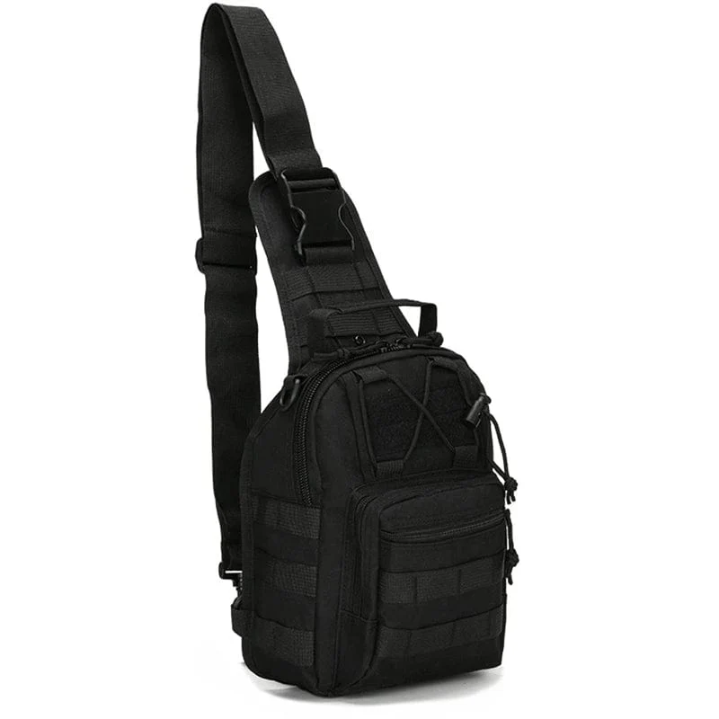 Taktische Umhängetasche 800D Wasserdichte Oxford Kleine Brusttasche Outdoor Sports Sling Rucksack für Jagd Wandern Camping