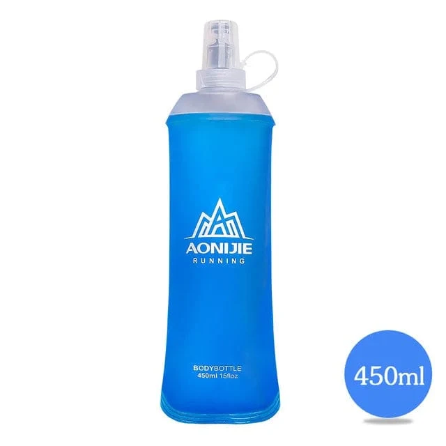 AONIJIE 170 ml 200 ml 250 ml 500 ml 350 ml 600 ml Laufsport Fahrrad Weiche Wasserflasche Falten TPU Weiche Flasche Wasserbeutel Tasse