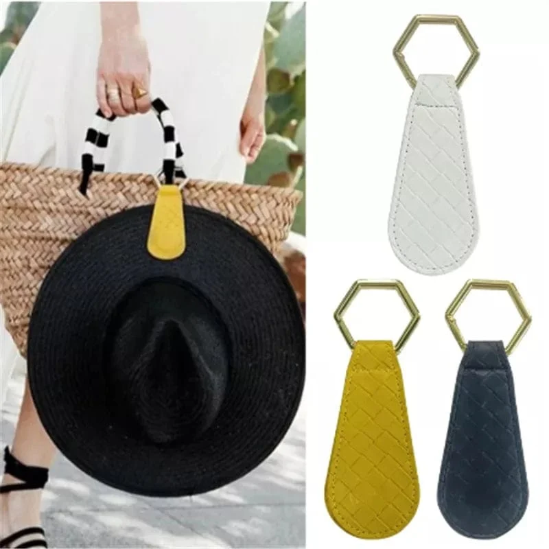 Neue Hutclips an der Tasche, Huthalter für Reisen, magnetischer Huthalter, Clip, Rucksack-Clip, Rucksack-Gepäck, Outdoor-Reiseutensilien