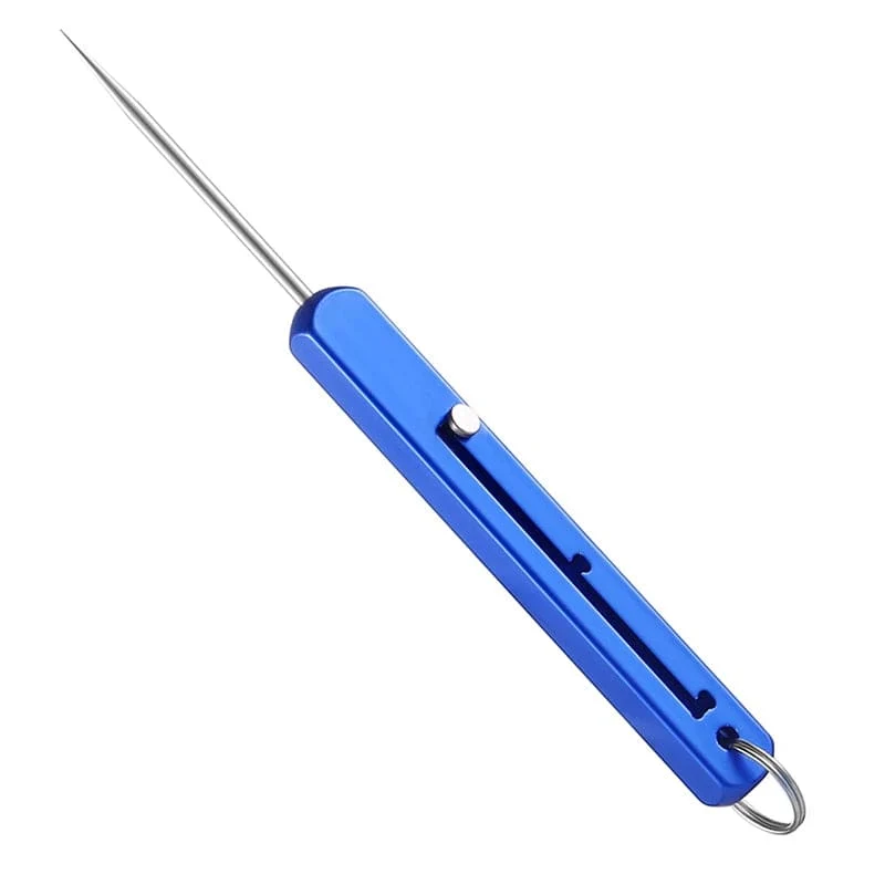 Tragbare Titan-Zahnstocher, Taschenzahnstocher, Metall-Zahnstocherhalter, Outdoor-Picknick, Camping, praktischer, hochwertiger Zahnstocher