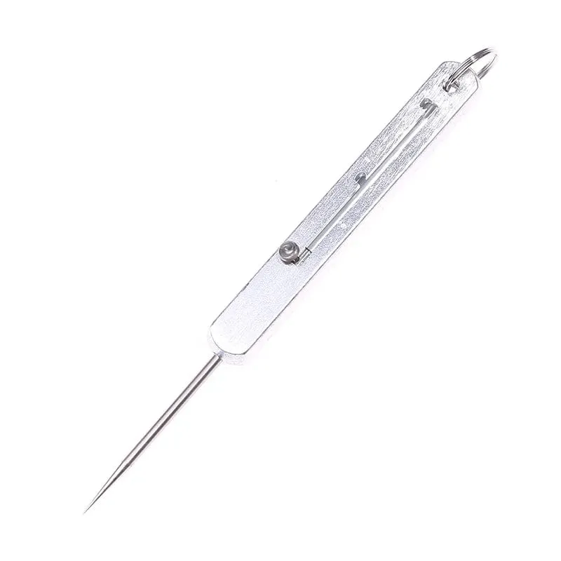 Tragbare Titan-Zahnstocher, Taschenzahnstocher, Metall-Zahnstocherhalter, Outdoor-Picknick, Camping, praktischer, hochwertiger Zahnstocher