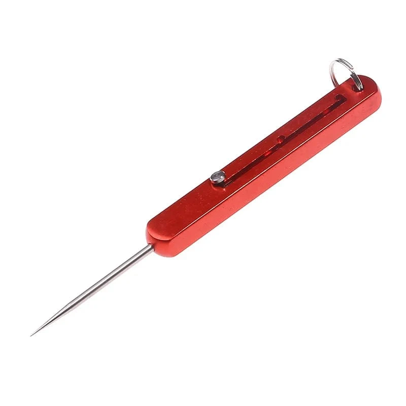Tragbare Titan-Zahnstocher, Taschenzahnstocher, Metall-Zahnstocherhalter, Outdoor-Picknick, Camping, praktischer, hochwertiger Zahnstocher
