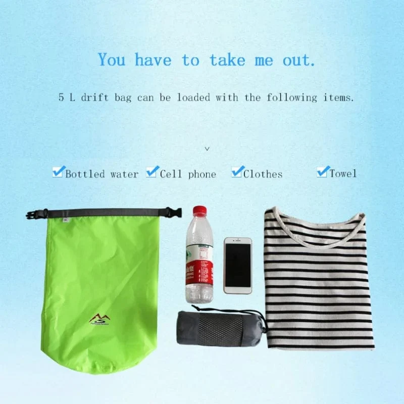 5/10/20/40/70 L Im Freien Wasserdichte Packsack Für Camping Driften Wandern Schwimmen Rafting Kajakfahren Fluss Trekking Taschen Beutel
