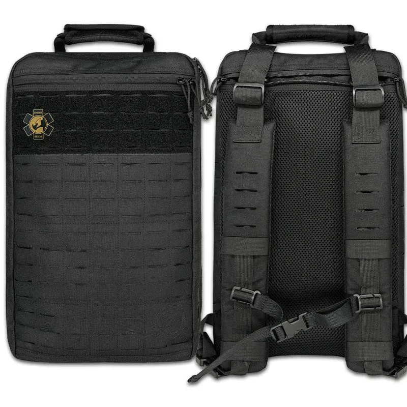 Rhino Erste-Hilfe-Überlebensset, taktische IFAK-Tasche, mitgeliefertes Camping-Set mit 20 EMT-Artikeln für militärische Notfälle im Freien