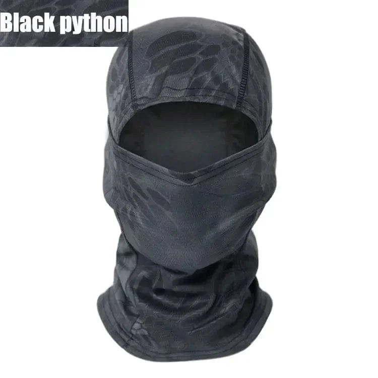 Multicam Taktische Sturmhaube, Militär-Vollgesichtsmaske, Schildabdeckung, Radfahren, Armee, Airsoft, Jagdmütze, Tarnung, Sturmhaube, Schal
