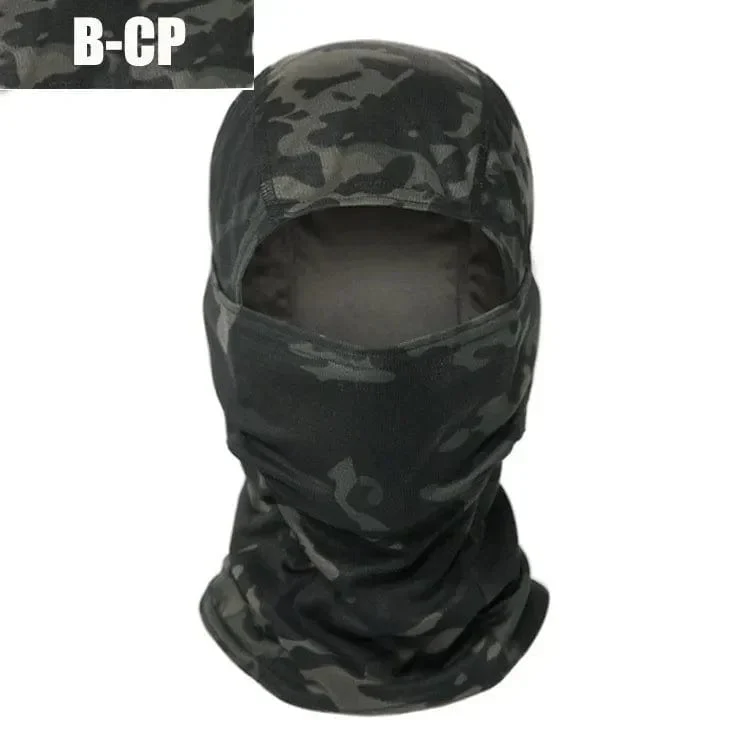 Multicam Taktische Sturmhaube, Militär-Vollgesichtsmaske, Schildabdeckung, Radfahren, Armee, Airsoft, Jagdmütze, Tarnung, Sturmhaube, Schal