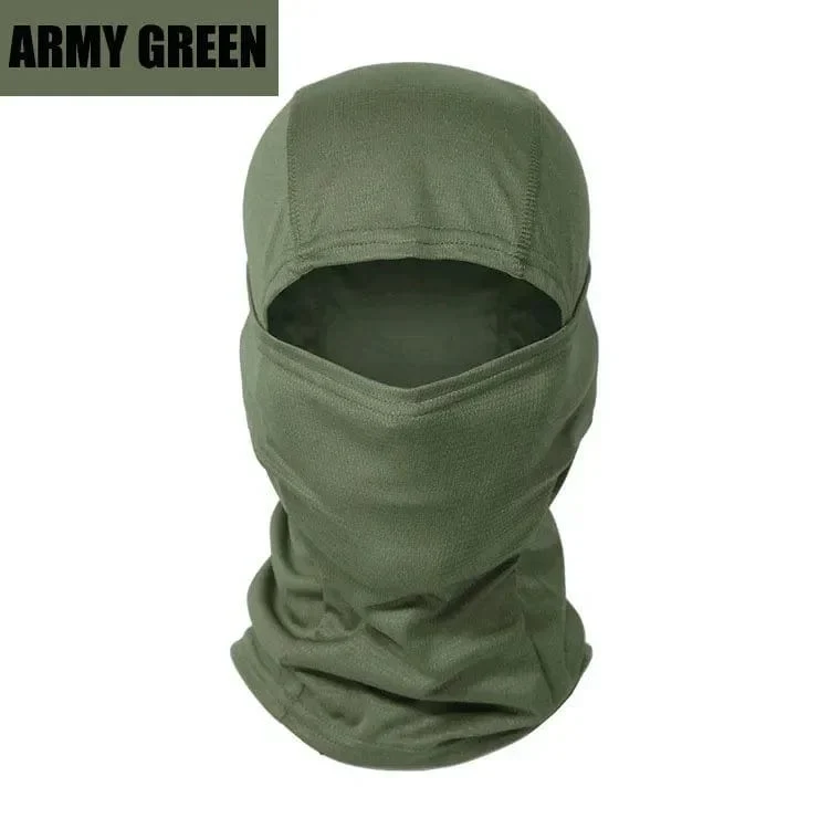 Multicam Taktische Sturmhaube, Militär-Vollgesichtsmaske, Schildabdeckung, Radfahren, Armee, Airsoft, Jagdmütze, Tarnung, Sturmhaube, Schal