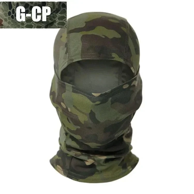 Multicam Taktische Sturmhaube, Militär-Vollgesichtsmaske, Schildabdeckung, Radfahren, Armee, Airsoft, Jagdmütze, Tarnung, Sturmhaube, Schal