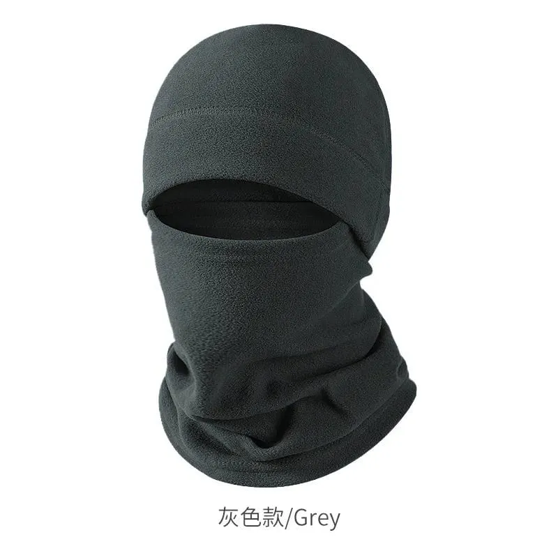 Winter Polar Coral Fleece Sturmhaube Männer Gesichtsmaske Halswärmer Mützen Thermokopfbedeckung Taktischer Militärsport Schal Skimützen