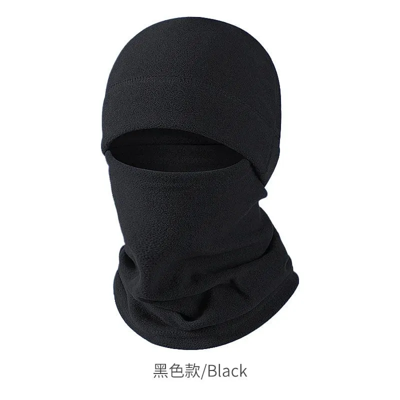 Winter Polar Coral Fleece Sturmhaube Männer Gesichtsmaske Halswärmer Mützen Thermokopfbedeckung Taktischer Militärsport Schal Skimützen