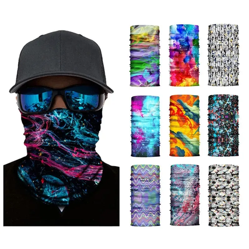 Outdoor-Sport-Bandana, nahtlos, Sturmhaube, Halswärmer, Radfahren, Motorrad, Schal, winddicht, Sonnenschutz, Angeln, Gesichtsmaske