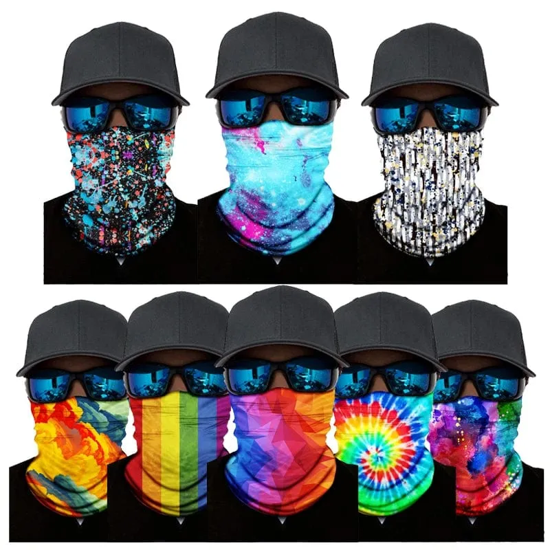Outdoor-Sport-Bandana, nahtlos, Sturmhaube, Halswärmer, Radfahren, Motorrad, Schal, winddicht, Sonnenschutz, Angeln, Gesichtsmaske