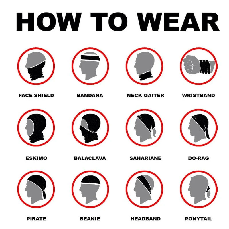 Outdoor-Sport-Bandana, nahtlos, Sturmhaube, Halswärmer, Radfahren, Motorrad, Schal, winddicht, Sonnenschutz, Angeln, Gesichtsmaske