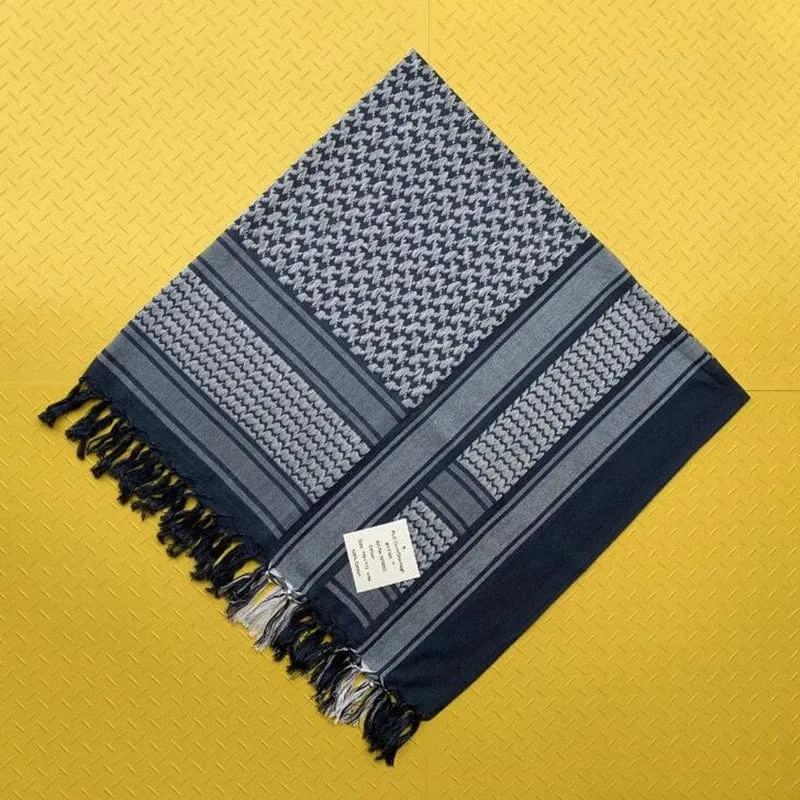 Damen-Schal, Bandana, palästinensisches Kopftuch, Schalhals, militärischer taktischer Herrenschal, Keffiyeh Palestine Shemagh, Halswärmer Shemag