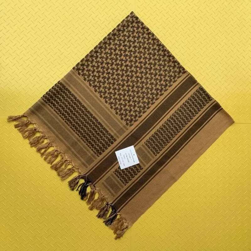 Damen-Schal, Bandana, palästinensisches Kopftuch, Schalhals, militärischer taktischer Herrenschal, Keffiyeh Palestine Shemagh, Halswärmer Shemag