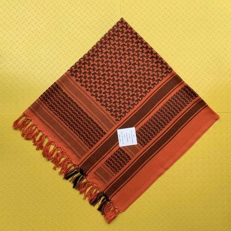 Damen-Schal, Bandana, palästinensisches Kopftuch, Schalhals, militärischer taktischer Herrenschal, Keffiyeh Palestine Shemagh, Halswärmer Shemag