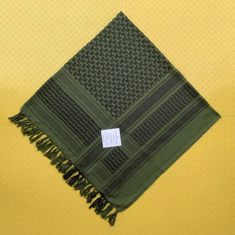 Damen-Schal, Bandana, palästinensisches Kopftuch, Schalhals, militärischer taktischer Herrenschal, Keffiyeh Palestine Shemagh, Halswärmer Shemag