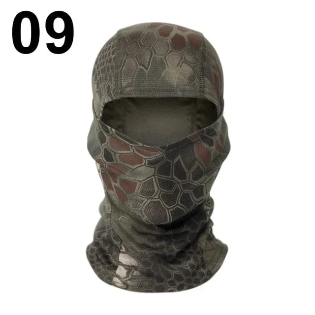 Taktische Sturmhaube, Baseballkappen, Vollgesichtsmaske, Set für Herren, Sommer, Snapback, Sonnenhut, Outdoor, Jagd, Tarnung, Sturmhaube