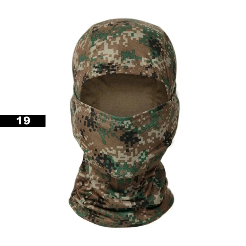 Taktische Sturmhaube, Baseballkappen, Vollgesichtsmaske, Set für Herren, Sommer, Snapback, Sonnenhut, Outdoor, Jagd, Tarnung, Sturmhaube