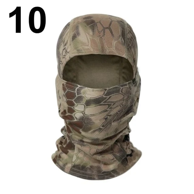 Taktische Sturmhaube, Baseballkappen, Vollgesichtsmaske, Set für Herren, Sommer, Snapback, Sonnenhut, Outdoor, Jagd, Tarnung, Sturmhaube