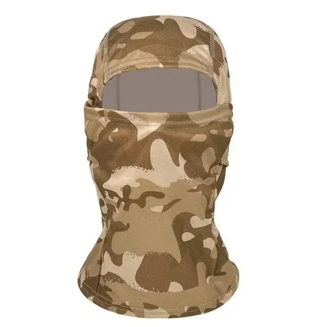 Taktische Sturmhaube, Baseballkappen, Vollgesichtsmaske, Set für Herren, Sommer, Snapback, Sonnenhut, Outdoor, Jagd, Tarnung, Sturmhaube