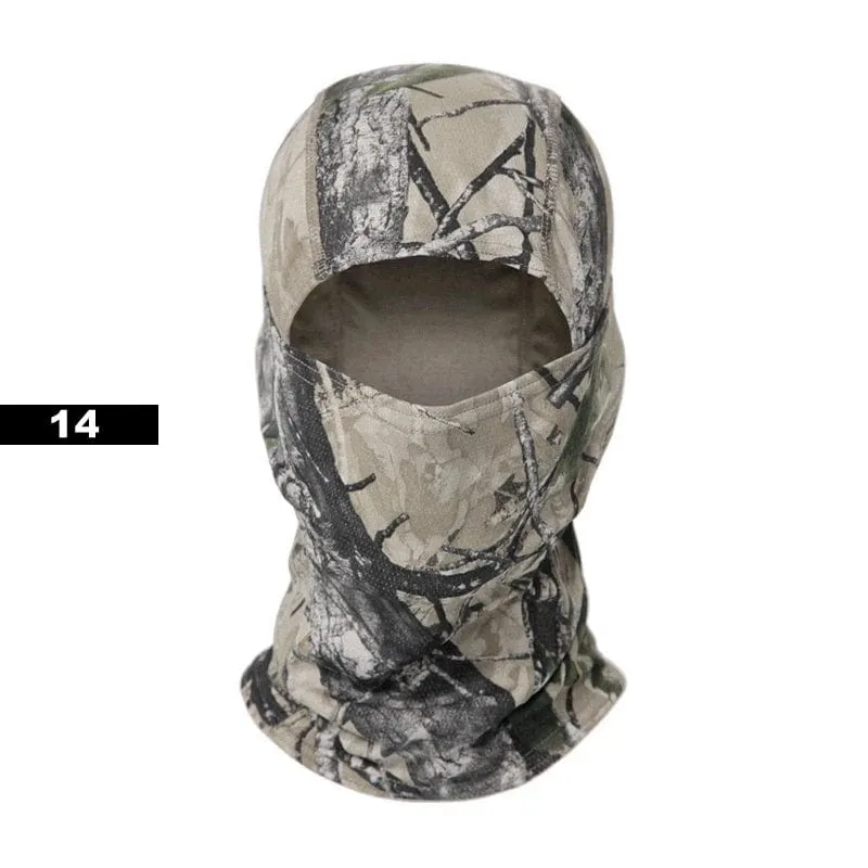 Taktische Sturmhaube, Baseballkappen, Vollgesichtsmaske, Set für Herren, Sommer, Snapback, Sonnenhut, Outdoor, Jagd, Tarnung, Sturmhaube