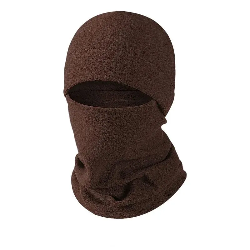 Winter Polar Coral Fleece Sturmhaube Männer Gesichtsmaske Halswärmer Mützen Thermokopfbedeckung Taktischer Militärsport Schal Skimützen
