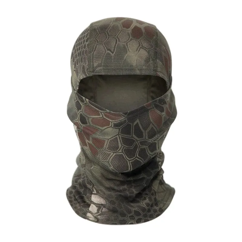 Fleece Taktische Tarnung Sturmhaube Vollgesichtsmaske Winter Warm Winddicht Radfahren Wandern Skifahren Schal Hut Bandana Halsmanschette