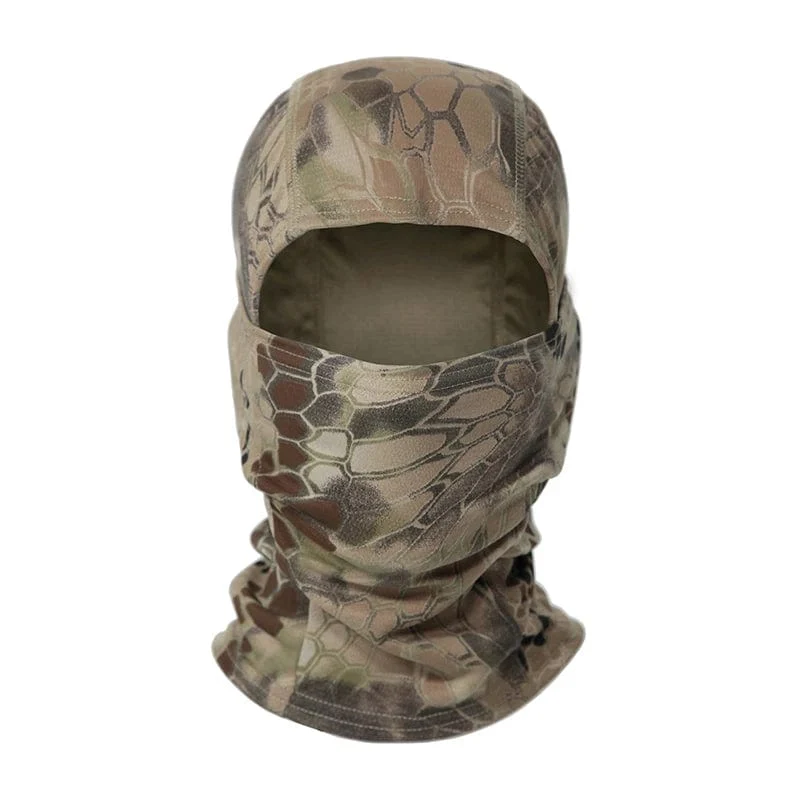 Fleece Taktische Tarnung Sturmhaube Vollgesichtsmaske Winter Warm Winddicht Radfahren Wandern Skifahren Schal Hut Bandana Halsmanschette