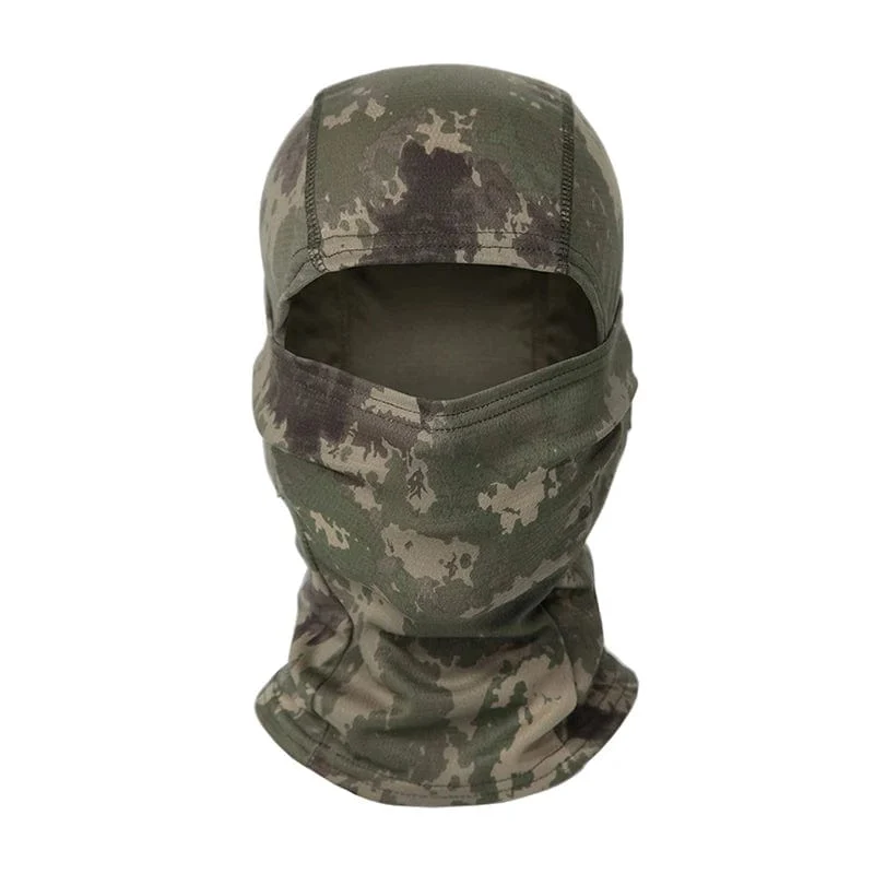 Fleece Taktische Tarnung Sturmhaube Vollgesichtsmaske Winter Warm Winddicht Radfahren Wandern Skifahren Schal Hut Bandana Halsmanschette