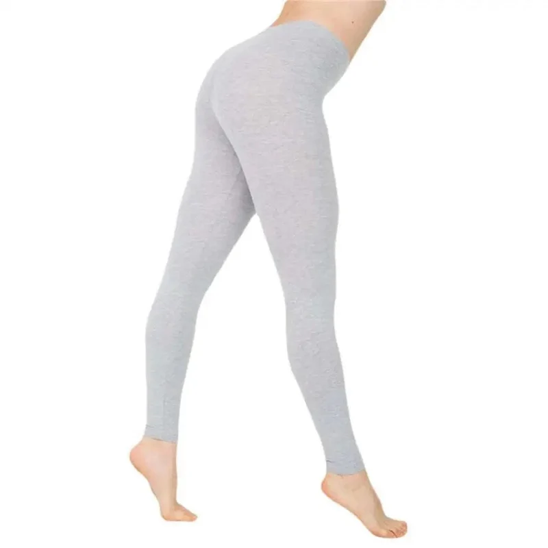 40% HEIßER Damen Einfarbig Elastische Hohe Taille Schlank Leggings Yoga Hohe Elastische Sport Fitness Leggings Hüfte Running Training Hosen P
