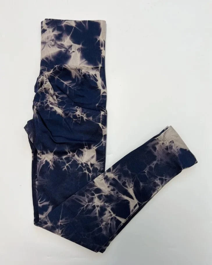 23 Farben Tie Dye Nahtlose Leggings Push Up Frauen Mallas Sport Fitness Kontur Yoga Laufhose Elastische Nylon Strumpfhosen Leggins